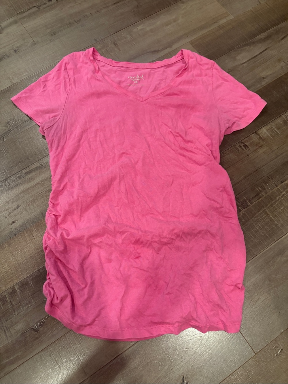 Everyday Women’s V-Neck Tee in Bright Pink